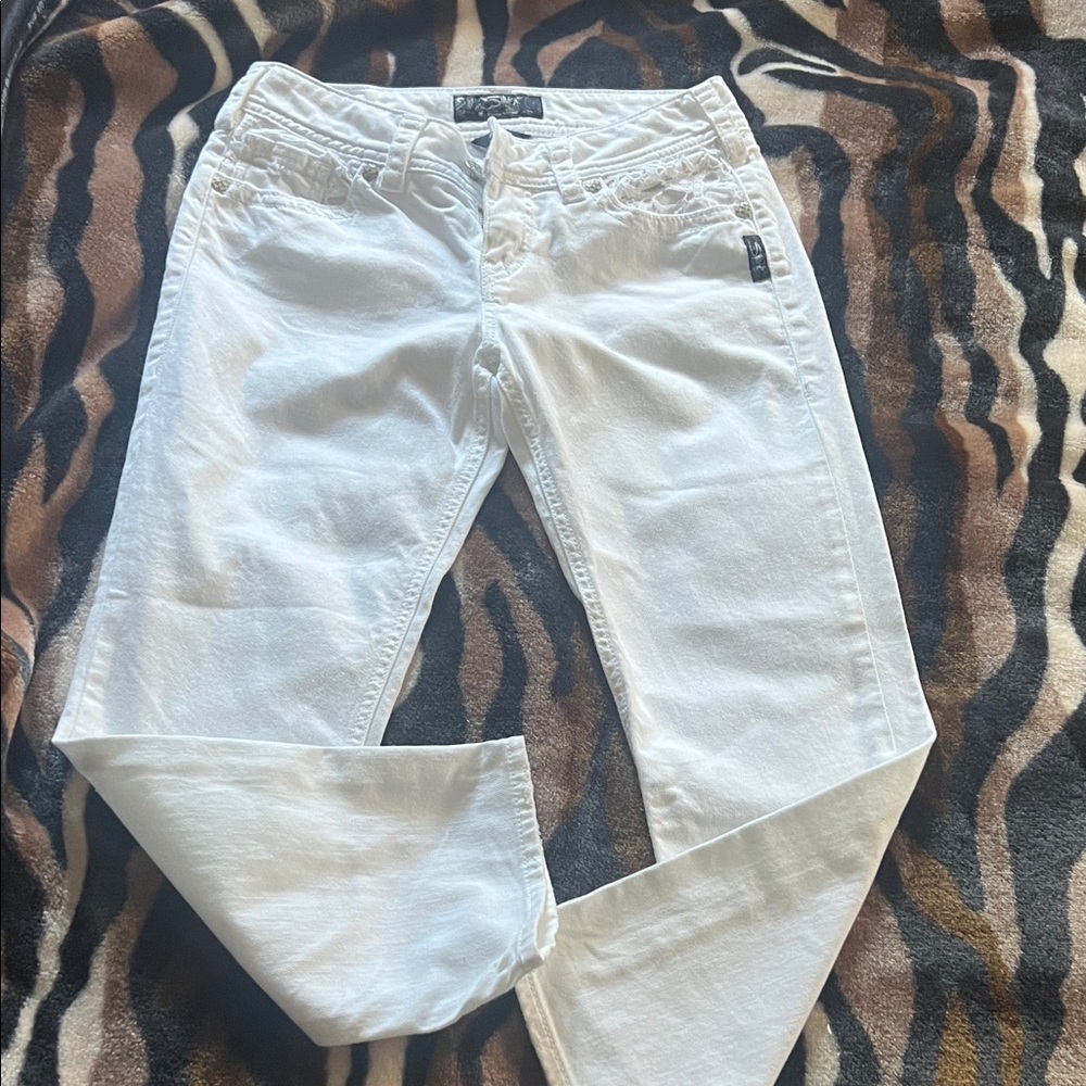 Silver Jeans Women's Skinny Jeans in White